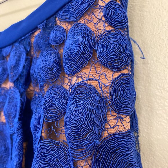 Anthropologie Eva Franco Albastru Lace Skirt - Picture 5 of 7